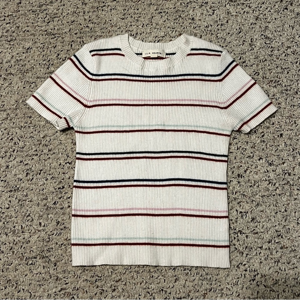 LA Hearts Sweater Top